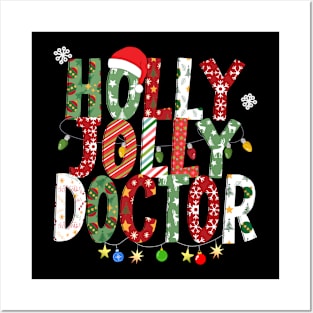 Holly Jolly Doctor Posters and Art